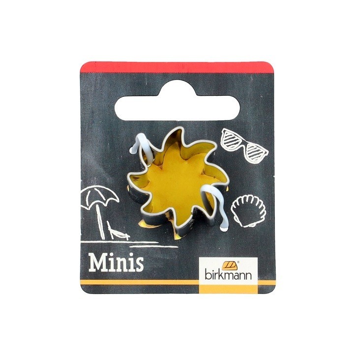 Birkmann Mini Sun Garnishing Cutter 26mm | Bento & Fondant Birkmann Mini Sun Garnishing Cutter 26mm | Bento & Fondant