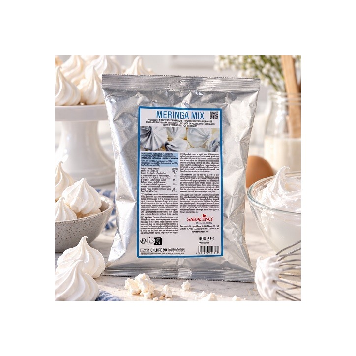 Saracino Meringue Mix 400g | Homemade Meringues & Decorations