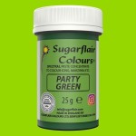 Sugarflair Spectral Paste Colour - Party Green, 25g