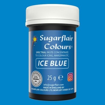 Sugarflair Ice Blue Paste Colour 25g