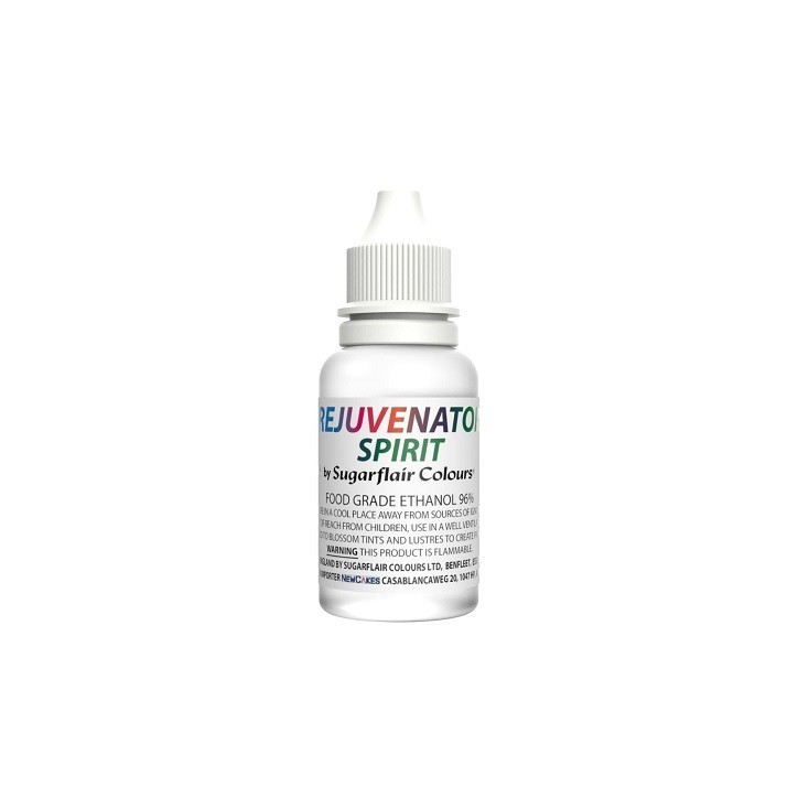 Sugarflair Rejuvenator Spirit – 14 ml Thinner for Edible Colors Sugarflair Rejuvenator Spirit – 14 ml Thinner for Edible Colors