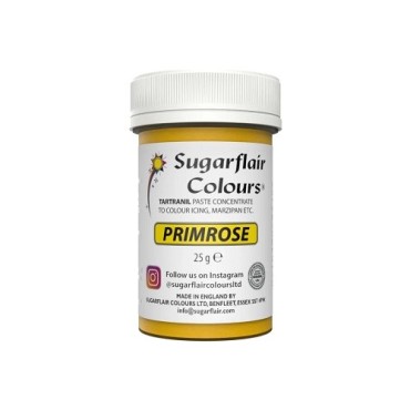 Sugarflair Food Colouring Primrose Yellow – Tartanil Paste for Fondant & Icing