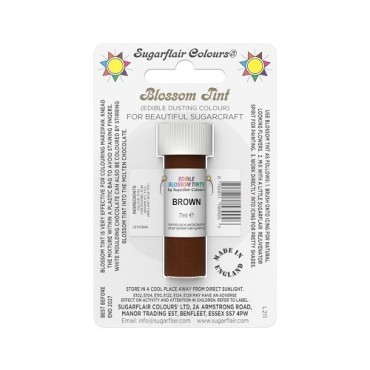 Sugarflair Blossom Tint Brown – Edible Dusting Powder for Fondant & Gum Paste