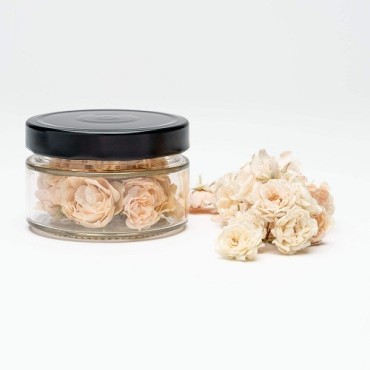 LIOFLOR Edible Mini White Roses Freeze-Dried 2g
