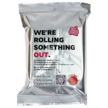 FunCakes Rollfondant Fire Red, 250g