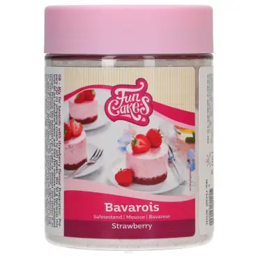 FunCakes Mix for Bavarois Strawberry 150g | Cake Filling