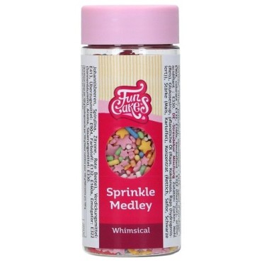 FunCakes Whimsical Medley Sprinkles 70g | Colourful Stars