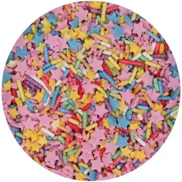 FunCakes Whimsical Medley Streudekor 70g | Bunte Sterne
