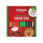 Renshaw Christmas Fondant Icing Multipack, 5x100g