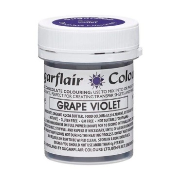 Sugarflair Cocoa Butter Colour Grape Violet 35g