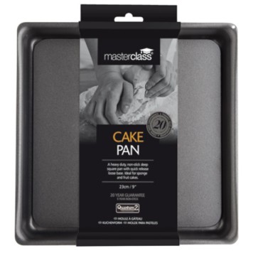 Square Master Class Non-Stick Loose Base Deep Cake Pan
