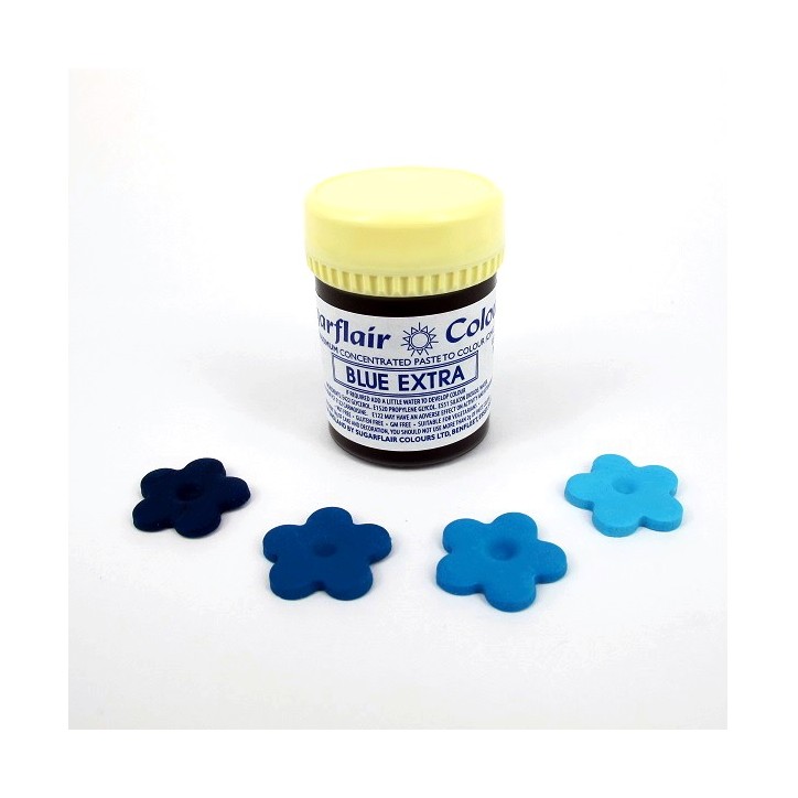 Sugarflair Maximum Concentrated Paste Colour Extra Blue – Intensives Blau für Fondant & Buttercreme