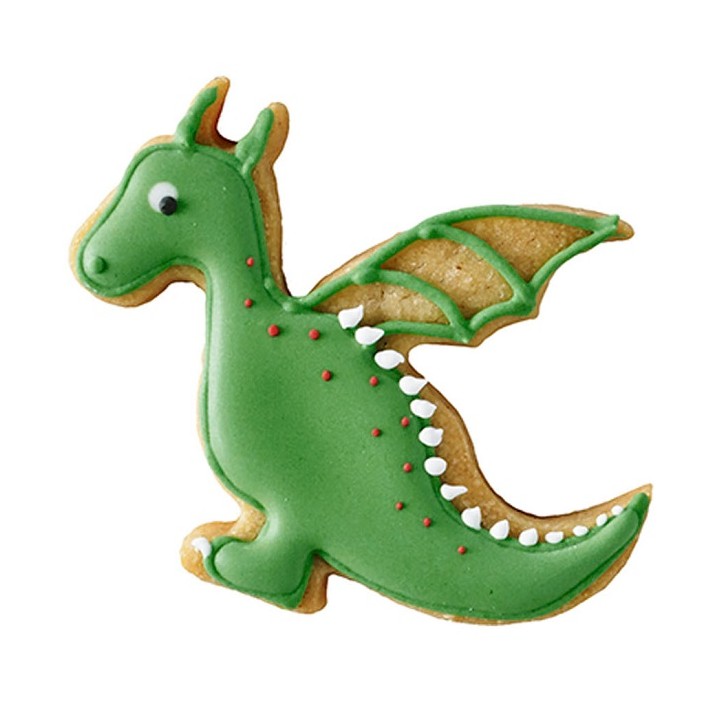 Birkmann Castle Dragon Cutter – 7cm Cookie Cutter for Fantasy Fans