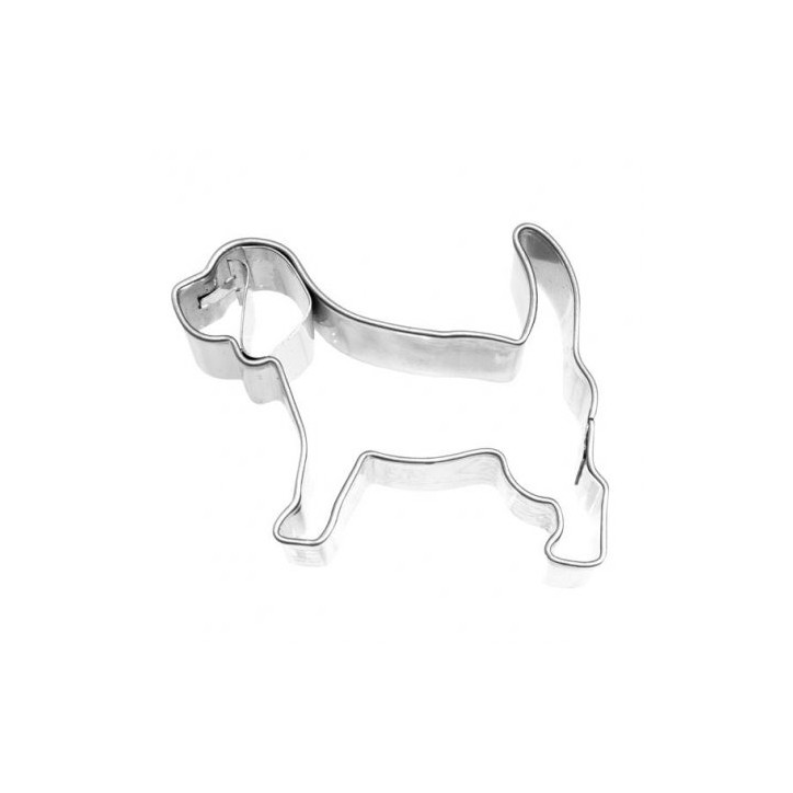 Birkmann Hund Beagle Ausstecher 5 cm – Edelstahl Keksausstecher