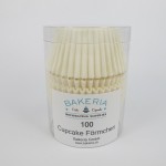 Bakeria Baking cup White, 100pcs