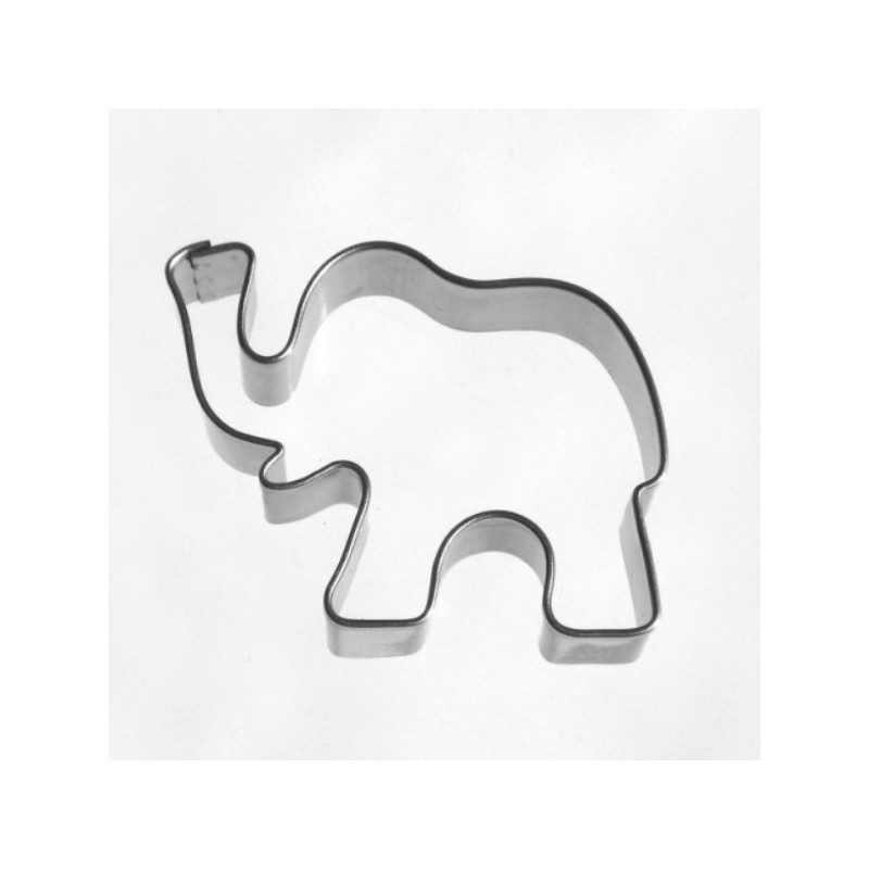Smiling Elephant Cookie Cutter, 5.4cm