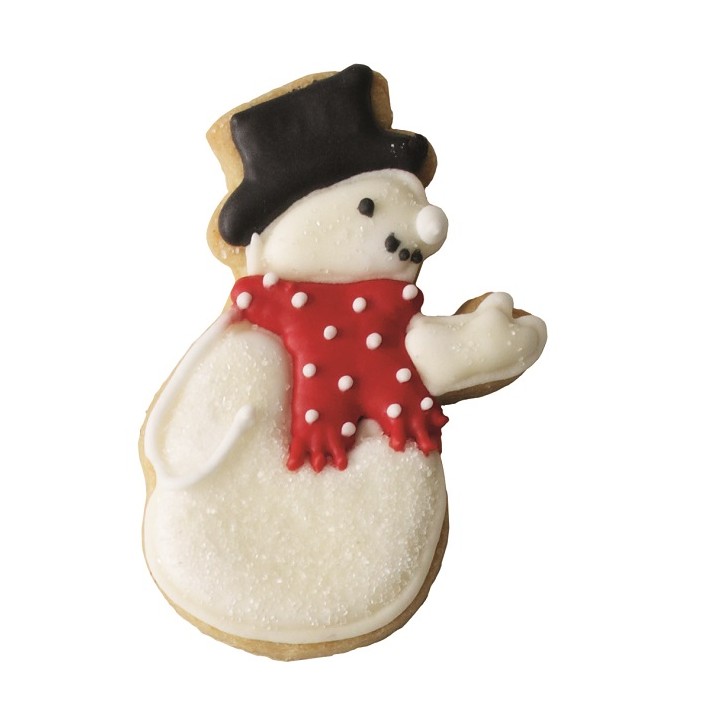 Birkmann Snowman Cookie Cutter 8 cm – Stainless Steel Christmas Cutter