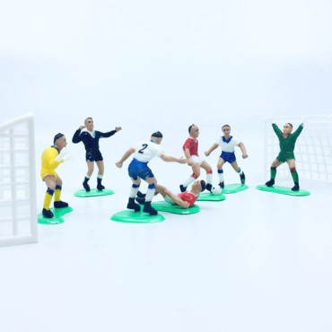 Cake Toppers Soccer Goals and Teams with Referee