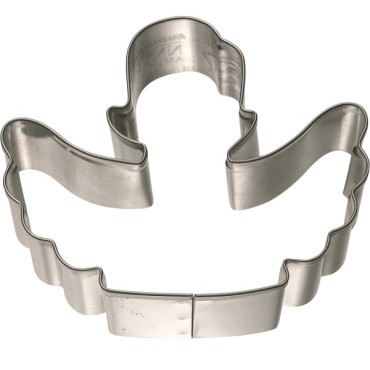 Christmas Angel Shaped Metal Cookie Cutter
