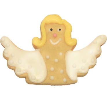 Christmas Angel Shaped Metal Cookie Cutter