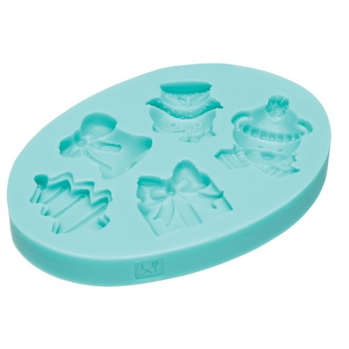 Sweetly Does It Christmas Mold Set, 5pcs