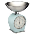 Living Nostalgia Vintage Blue Kitchen Scale