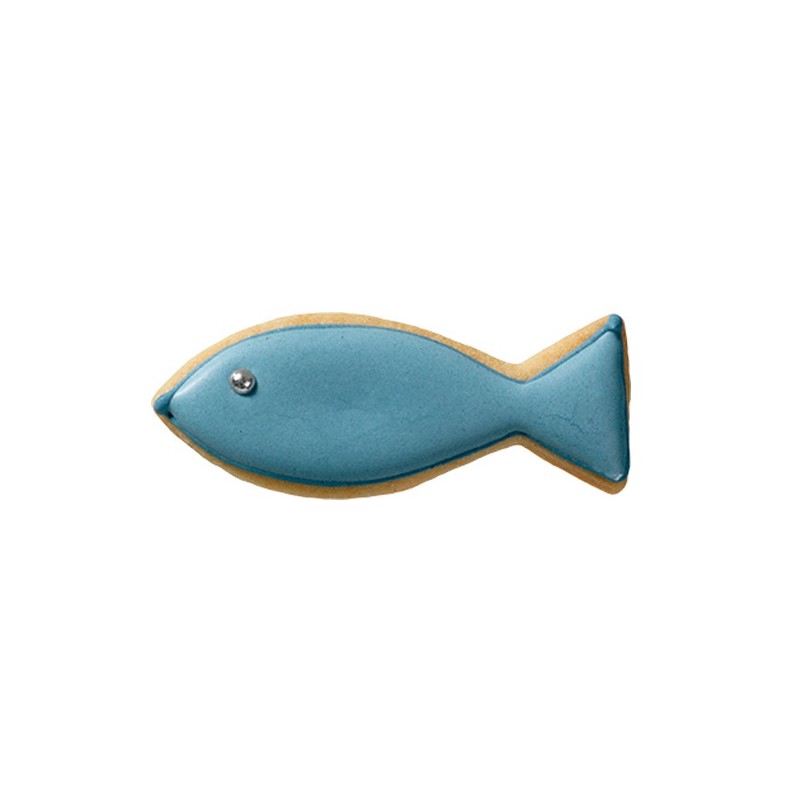 Birkmann Christian-Fish Cookie Cutter, 5cm