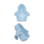 Städter Penguin Cookie Cutter with Ejector 6cm