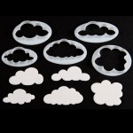 FMM Fluffy Cloud Cutter Set, 5pcs