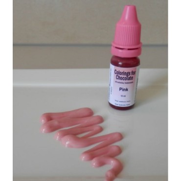 Rosa Lebensmittelfarben auf Ölbasis - Schokoladenfarbe Pink