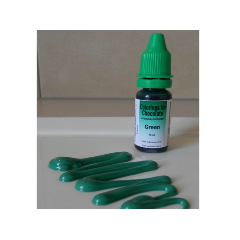 Bakeria Colouring for Chocolate Green, 10ml