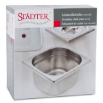 Städter Stainless Steel Container for Städter Chocolate Melter