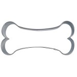 Städter Bone Shaped Metal Cookie Cutter, 9cm