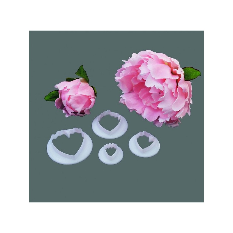 FMM Peony Cutter Set, 4pcs