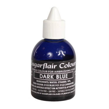 Sugarflair Airbrush Paint Dark Blue