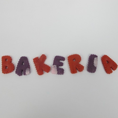 Alphabet Moulds Letter Patchwork Silicone Mould