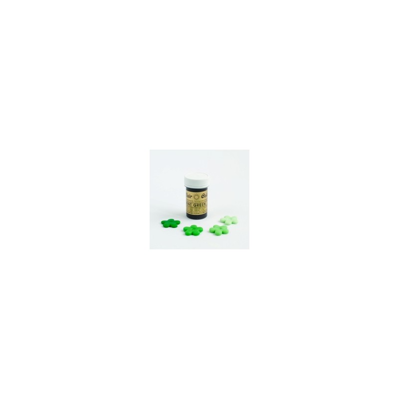 Sugarflair Lebensmittelfarbe Paste Minzgrün - Mint Green, 25g