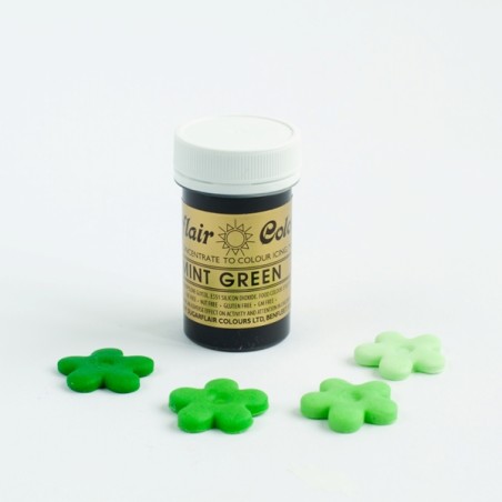 Sugarflair Lebensmittelfarbe Mint Green – Spektralfarbe für Fondant & Buttercreme