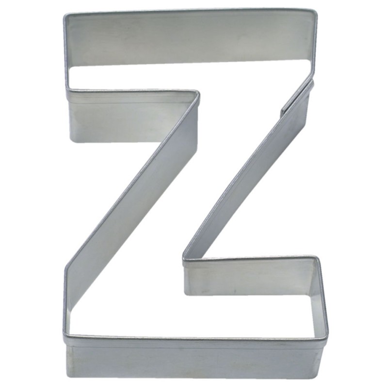 Städter Z Letter Cookie Cutter, 6.5cm