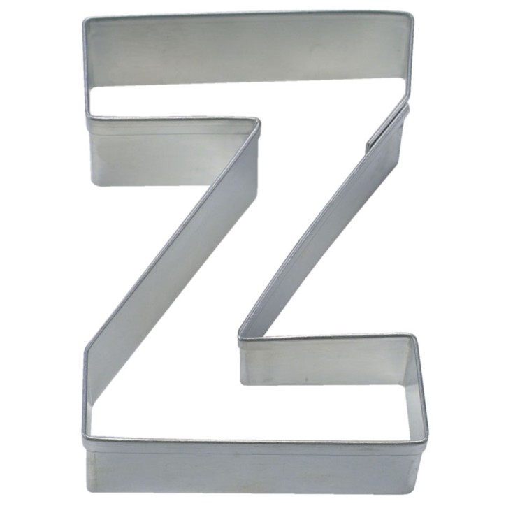 Städter Z Letter Cookie Cutter, 6.5 cm – Perfect Z-shaped Cookies! Städter Z Letter Cookie Cutter, 6.5 cm – Perfect Z-shaped Cookies!