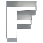 Städter F Letter Cookie Cutter, 6.5cm