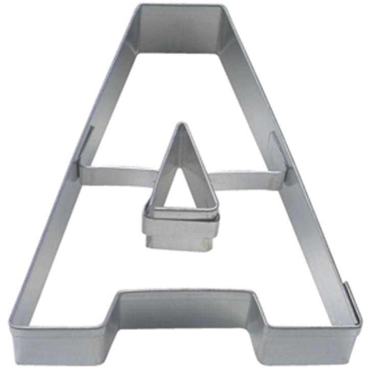Städter Buchstaben Ausstecher "A", 6.5 cm – Perfekte A-förmige Kekse gestalten Städter Buchstaben Ausstecher "A", 6.5 cm – Perfekte A-förmige Kekse gestalten