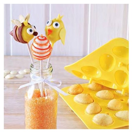 Birkmann CakePop Baker Egg – Silicone Mold for 20 Cake Pops