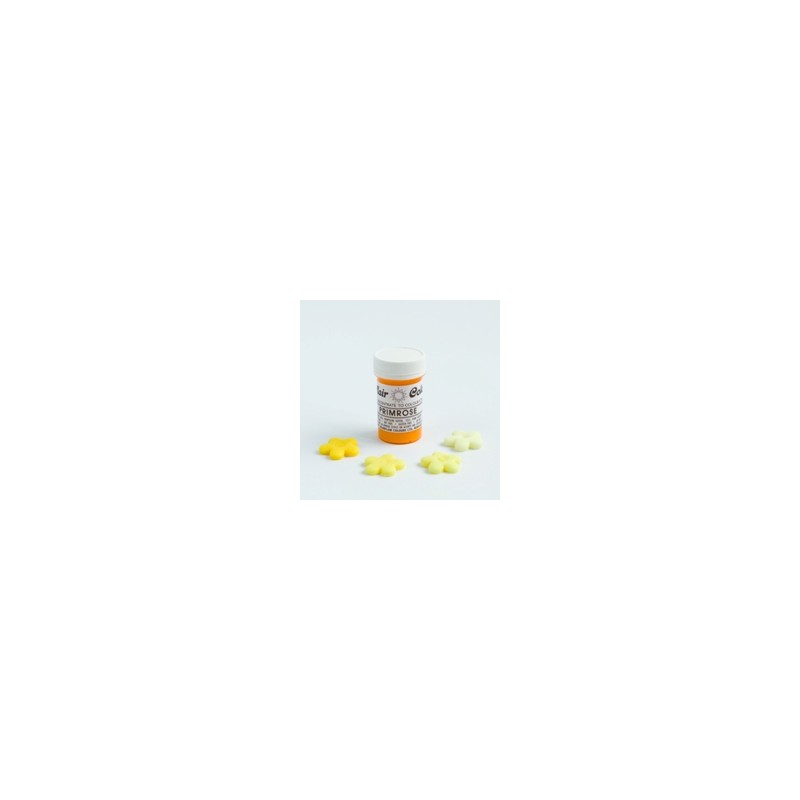 Sugarflair Tartanil Paste Colour - Primerose Yellow, 25g