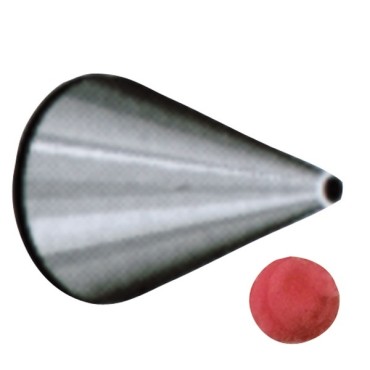 Round Standard Piping Tip #2, 1.5mm small