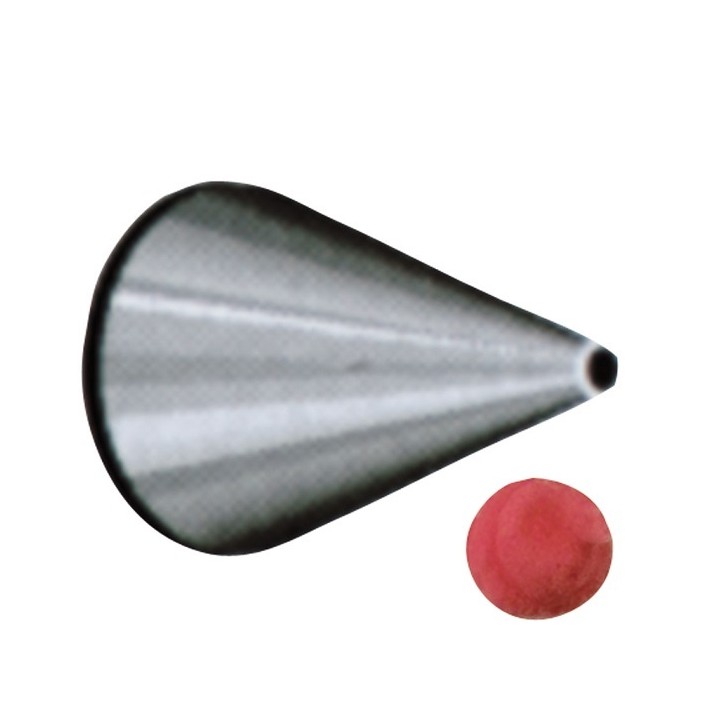 Round Piping Tip 3mm – For Precise Cake and Cupcake Decorations