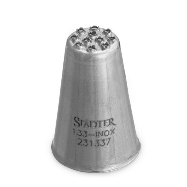 Städter Grass Piping Nozzle 133, 11x2mm – Perfect for Fine Grass & Hair Decorations