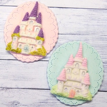 Katy Sue Designs Castle Silicone Mold