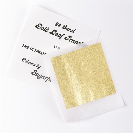 Essbares Gold - Blattgold - Gold Leaf Transfer - 24 Karat Essbares Gold