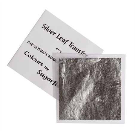 Blattsilber essbar - essbares Silber - Echtes Silber Essbar - Silber Kuchendekoration